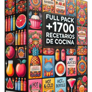 FULL PACK +1700 RECETARIOS DE COCINA